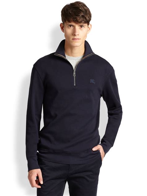 burberry zipper|burberry half zip pullover.